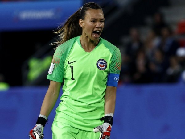 Christiane Endler, arquera y capitana de la Selección Femenina de Fútbol