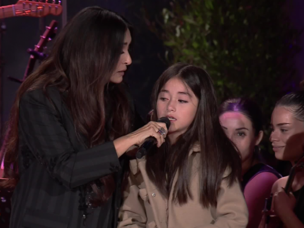 Myriam Hernández cumplió el sueño de una pequeña fan: cantar junto a ella en El Patagual