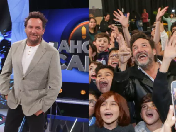 Cariño de los niños emocionó a Daniel Fuenzalida en pleno casting de “Ahora Caigo Kids”