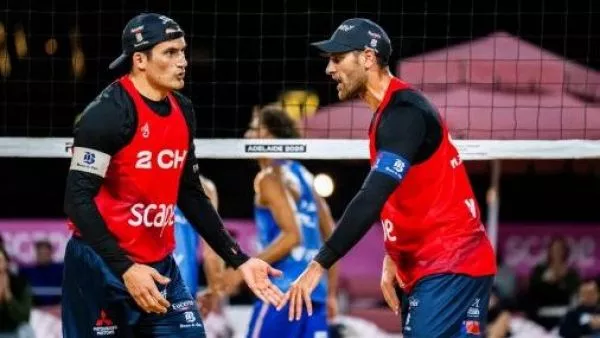 TVN transmitirá las finales del Sudamericano de Vóleibol Playa: En el Team Chile competirán los primos Grimalt