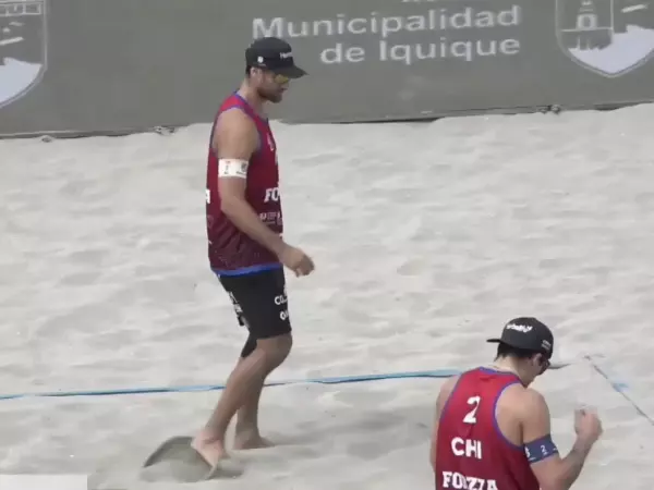Primos Grimalt en el Sudamericano de Voleibol Playa