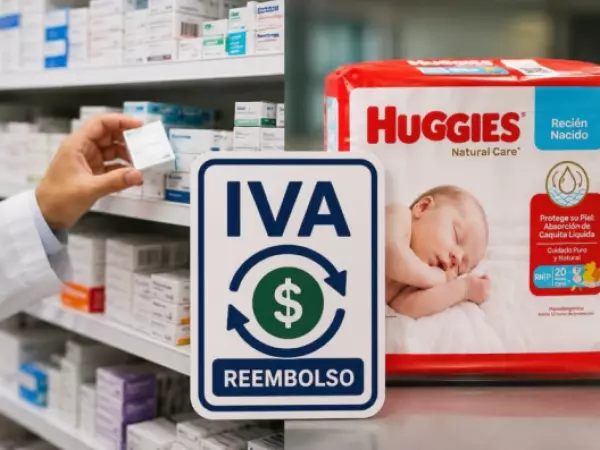 Gobierno impulsa devolución del IVA en medicamentos y pañales
