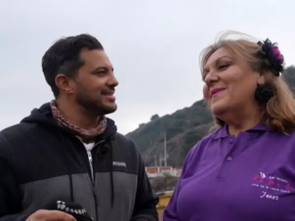 Simón Oliveros visitó San Antonio para aprender 