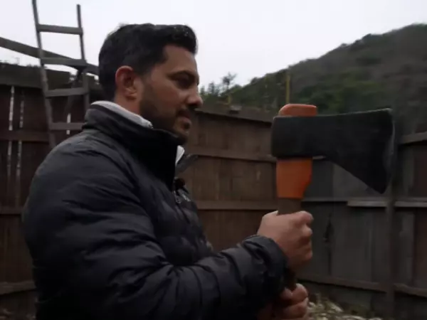 Simón Oliveros visitó el pueblo de brujos Lo Gallardo