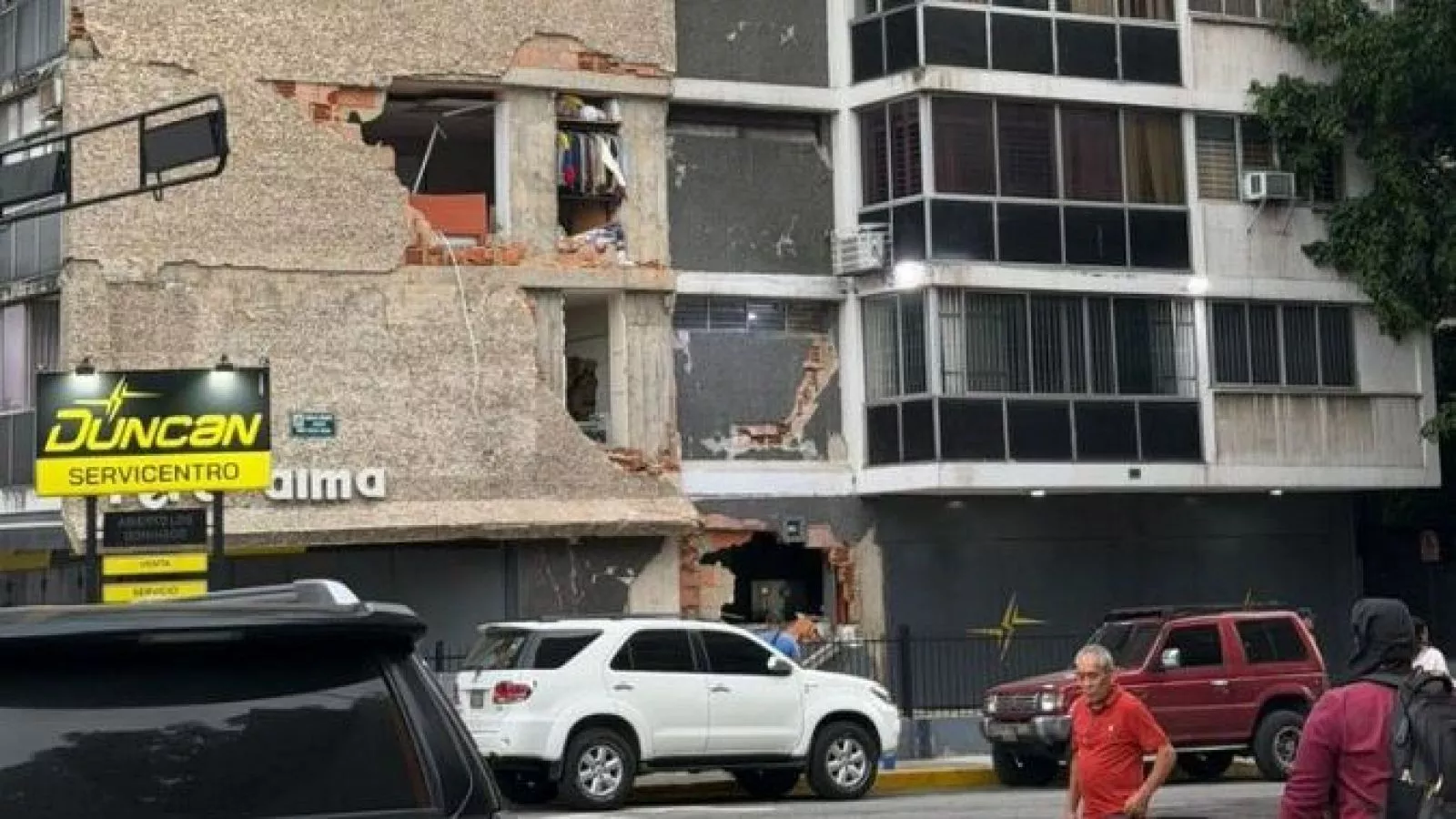 Terremoto de 7,1 en Venezuela: las imágenes que dejó el fuerte sismo