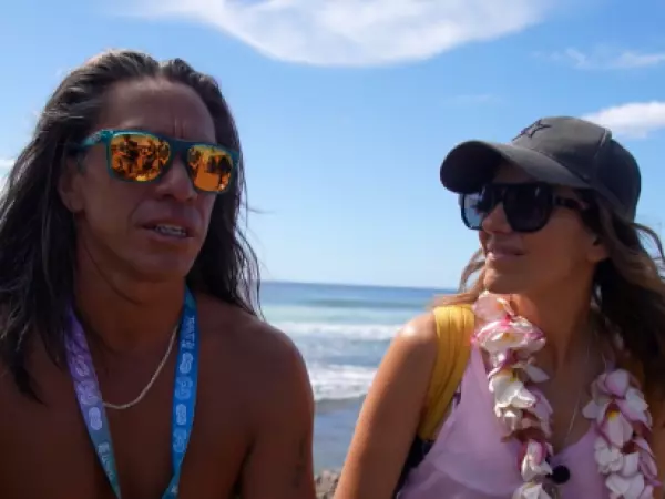 María Luisa fue hasta Hanga Roa: La joya de Rapa Nui