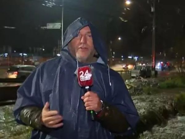 Daniel Fuenzalida sorprendió con un despacho en medio de la emergencia en Maipú