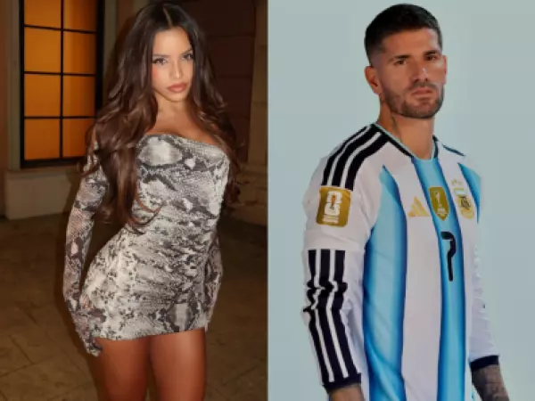¿Triángulo amoroso? Vinculan a Rodrigo de Paul con Emilia Mernes por supuesto coqueteo