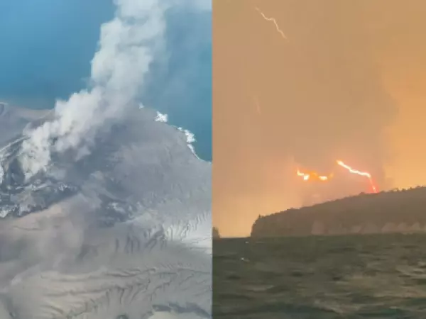 Cinco periodistas desaparecen tras cubrir erupción de un volcán en Indonesia